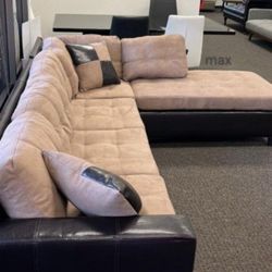 L Shaped Sectional Financing Available By ASHLEY 