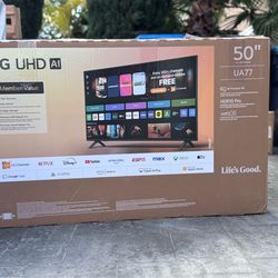 50UA77 50” LG smart 4k led Uhd tv