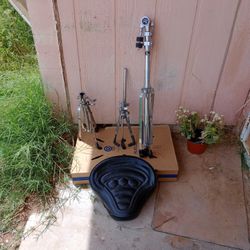 Pearl And Olympic Drum Set Stands 