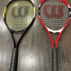 🎾 Wilson Tennis Rackets – Great Condition (2 Available)