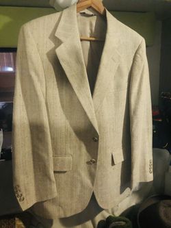 White Cream Colored Sport Coat