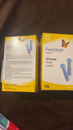 Freestyle Sterile Lancets & test strips