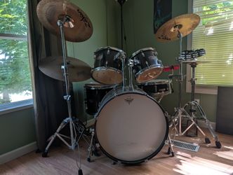 PDP z 5 series drum set with Zildjian Cymbals