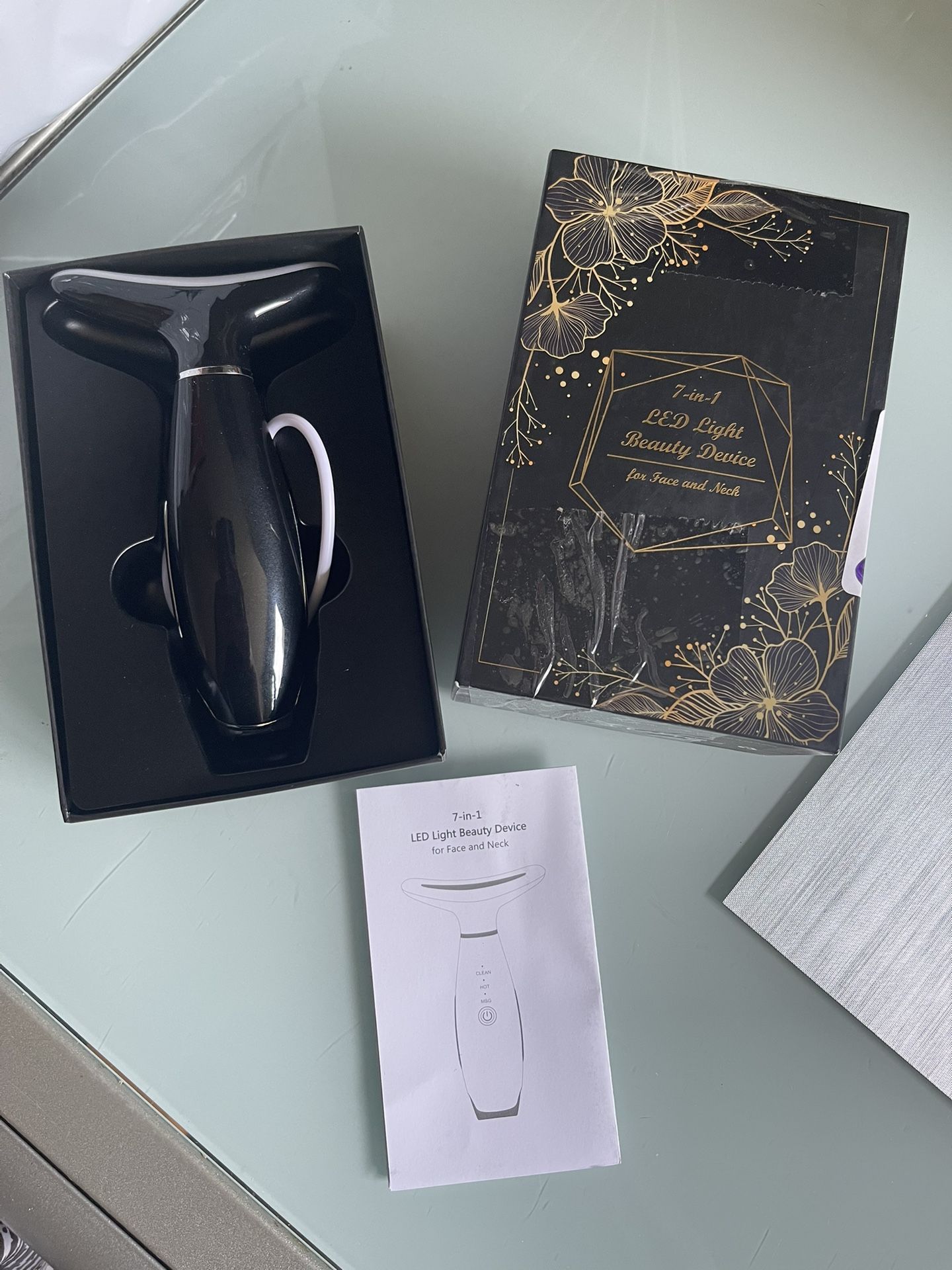 7 In 1 Led Beauty Device For Face And Neck