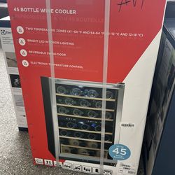 Frigidaire 45 bottle wine cooler