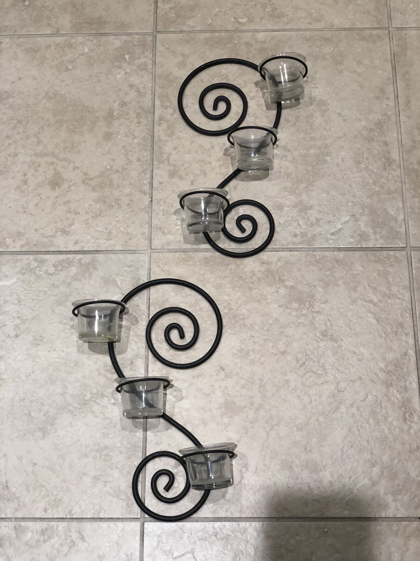 Wall decor, candle holder