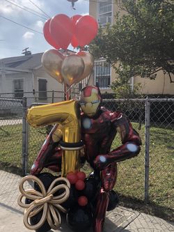 Iron Man Ballon Bouquet
