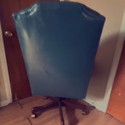 Leather Office Chair (Swivel & Tilt)