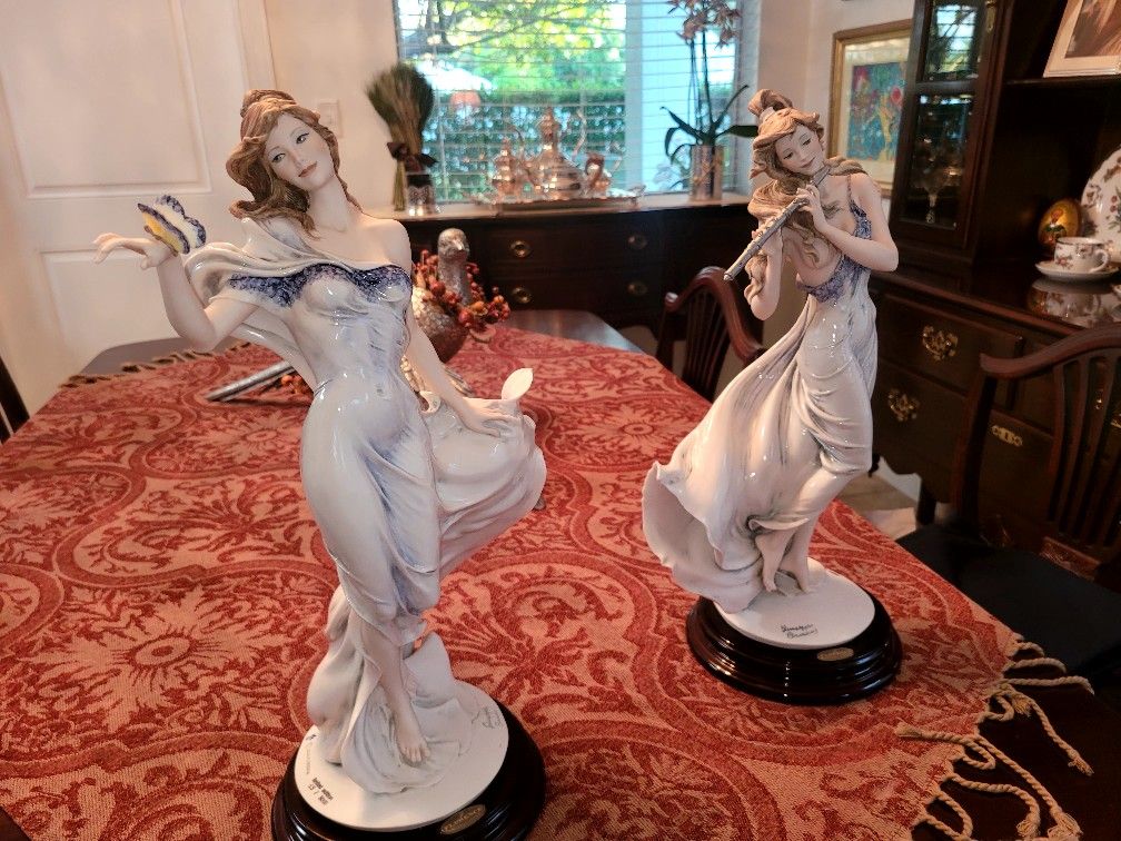 GIUSEPPE ARMANI 1973 FLORENCE "SCULTURE D ARTE" FIGURINES