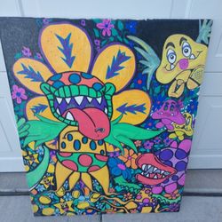 Mario Bros Evil Flowers