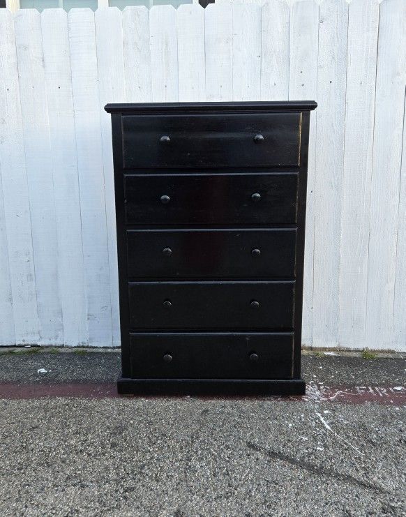 Solid Wood Dresser 