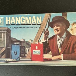 1976 Hangman Game by Milton Bradley Complete in Very Good Cond