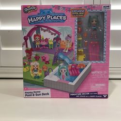 Shopkins Happy Home Pool And Sun Deck