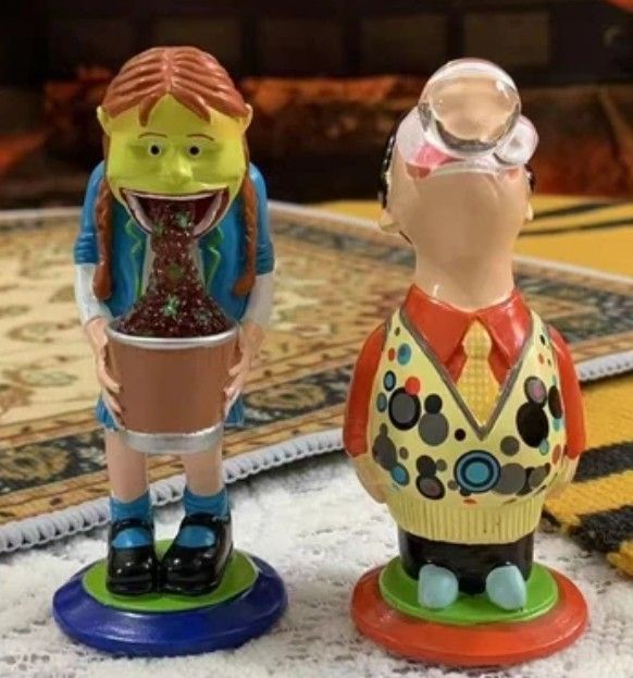 Harry Potter Puking Pastilles & Bubble Boy Mini 4" Figure Combo Set