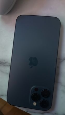 VERY NEGOTIABLE- Blue Iphone 12 Pro Max - 128 GB