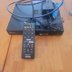 Sony blue-ray DVD PLAYER