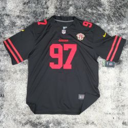 Nick Bosa 49ers 75th Patch 