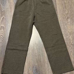 XL Nike Mens Vintage Style Open Hem Sweatpants Green Joggers