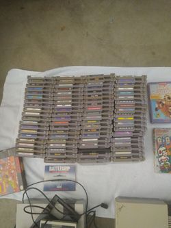 2 Nintendo's with about 85 games