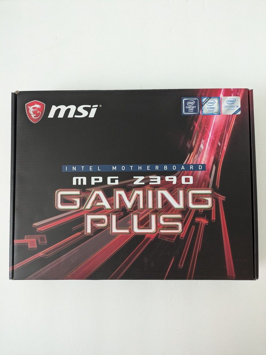 MSI Z390 Gaming Plus with Core i7 9700k