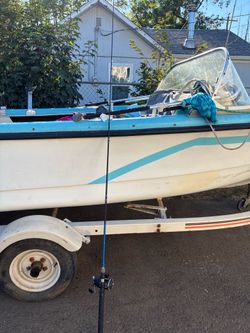 8’6” Eagle claw fether light  pro with okuma line counter 20DX
