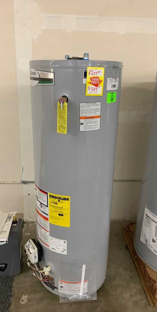 40 gallon AO Smith water heater with warranty UL
