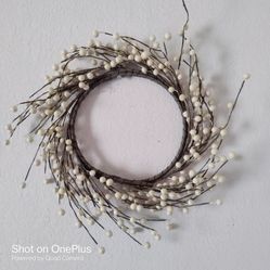 White Berry Wreath