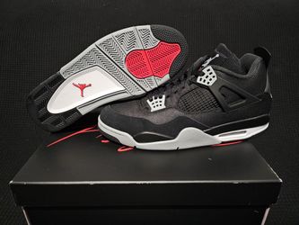 Jordan 4 Black Canvas sz 13 New with Receipt 