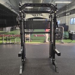 Vesta Pro Series 2in1 Squat Rack | Functional Trainer | 400lb Weight Stack | Commercial Grade | Gym Equipment | FREE DELIVERY🚚 🔴Plus SALES TAX 💲
