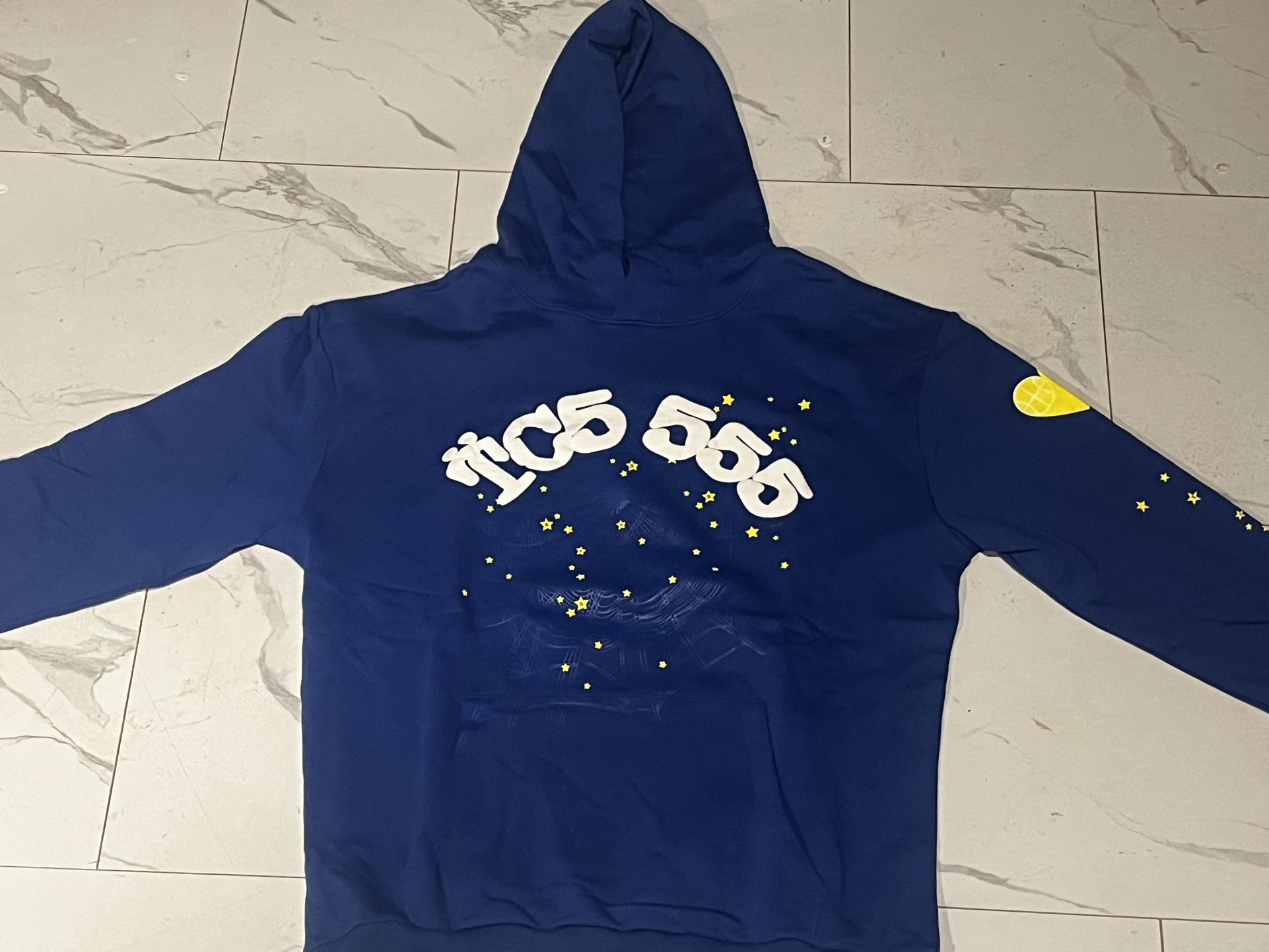 Blue Sp5der Hoodie