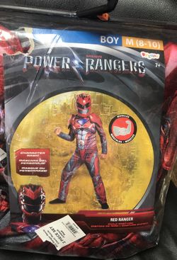 Costume. Power rangers