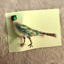 Vintage Scatter Pin -  Pheasant Bird B. - New Out Of Box