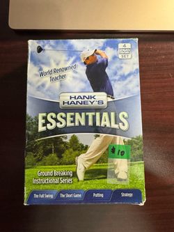 Golf Instruction - Hank Haney (DVD’s)