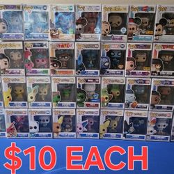 $10 FUNKO POPS 