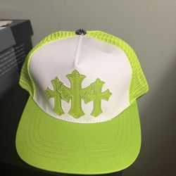 Chrome Trucker Hat Green