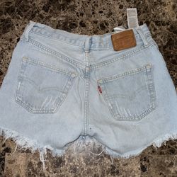 Levi Shorts – Blue Denim