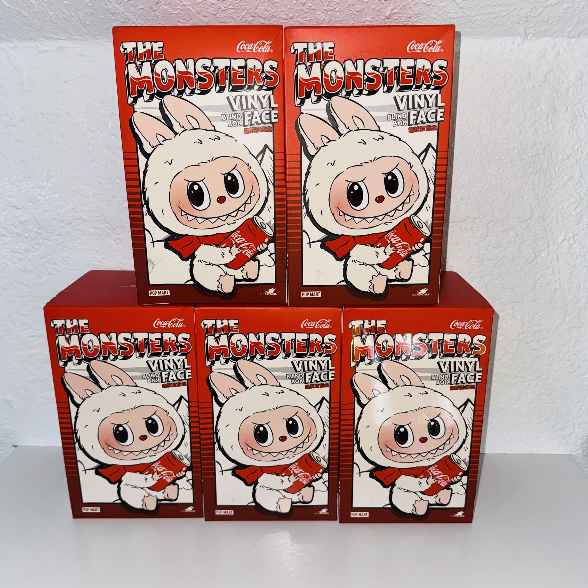 THE MONSTERS COCA-COLA SERIES-Vinyl Face Blind Box LABUBU