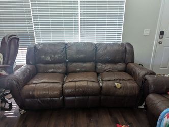 Free couch and loveseat