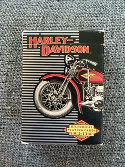Harley Davidson Playing Cards