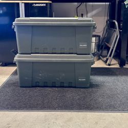 Plano 17 Gal. Storage Box in olive