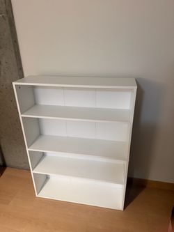 White Bookshelf
