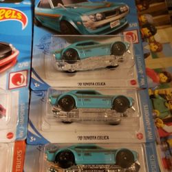 Hotwheels Toy - TOYOTA CELICA - HONDA PRELUDE - FORD F150 SVT LIGHTNING  Lot Of 4