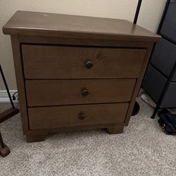 High-end 3-drawer BEDSIDE Table