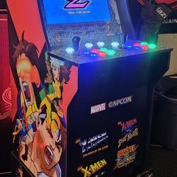 X-Men Vs Street Fighter Arcade1up Cabinet With Over 15,000 Video Games 