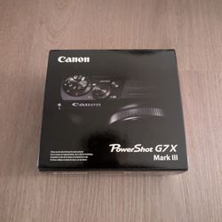 Canon PowerShot G7 X Mark III Digital Camera