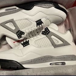 Jordan 4 White Cement Size 11