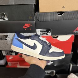 DS Jordan 1 Low Obsidian UNC size 10.5