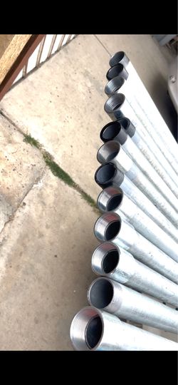 1-1/2-in x 10.0-ft Silver Rigid Conduit