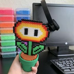 Super Mario Fire Flower Plant!