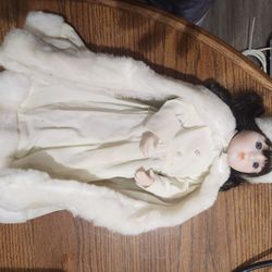 Winter Doll With Stand